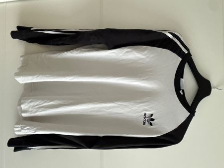 Adidas Originals Langarmshirt – Schwarz/Weiss – Grösse L