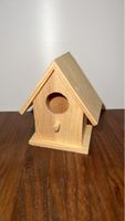 Deko Holz Vogelhaus, Basteln