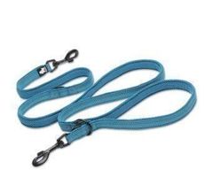 Hunde Führleine blau 2 m reflektierend Multifunktional