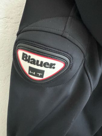 Blauer  Damen Motorrad Textiljacke