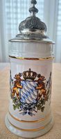Bierkrug 0.5 l mit Zinndeckel