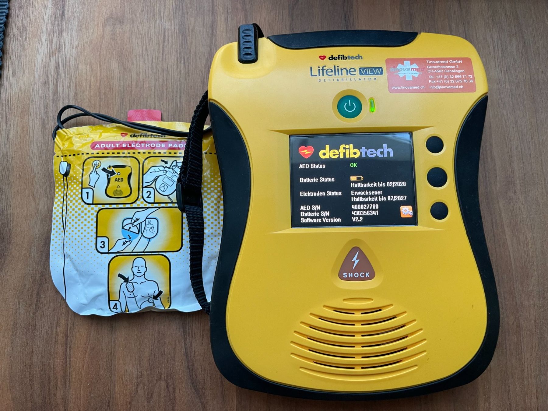 Appareils médicaux: Defibrillator Lifeline View – D'occasion à Rudolfstetten par Fast66