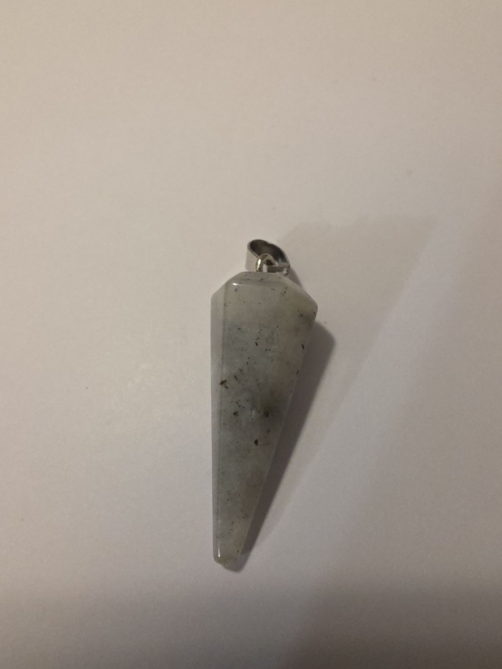 Minerali & Pietre curative: Pendel Labradorit 3 x 1cm. – Nuovo e nell'imballaggio originale da Menziken venduto da Mirager