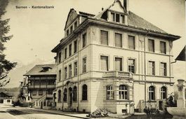 SARNEN - Kantonalbank OW ca 1920!