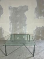 Clubtisch DRAENERT Couchtisch WHY NOT quadratisch Glas Chrom
