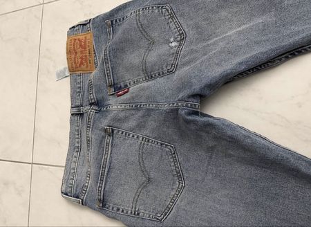 Levi's Jeans W34 L34 Hellblau Used Look Sommer ☀️