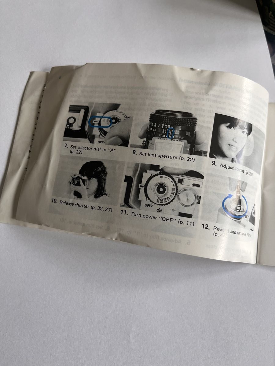 Minolta Fotocamera: Minolta XG-M benutzerhandbuch/mode d'emploi – Usato da Boudry venduto da martin8mum 3