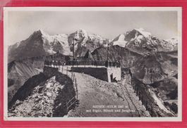 NIESEN-KULM MIT EIGER, MÖNCH UND JUNGFRAU, 3.7.1941