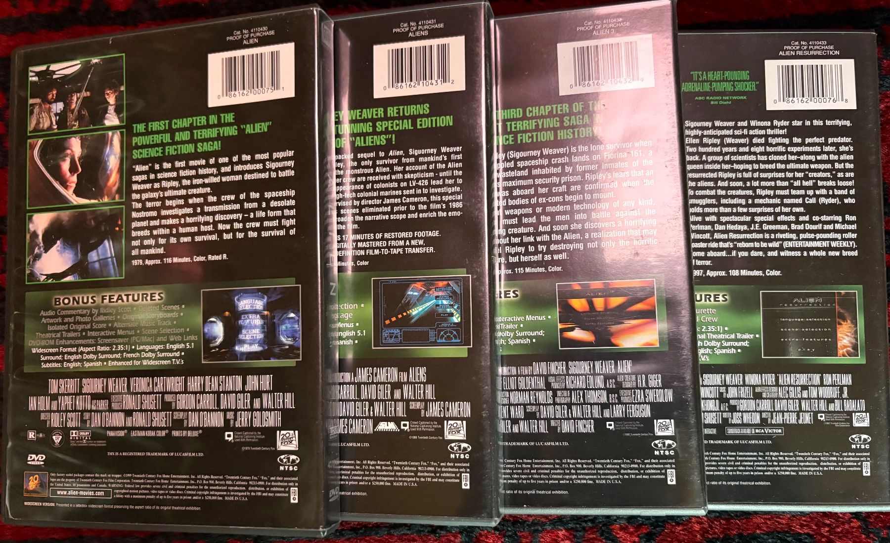 Alle DVDs: ALIEN Legacy DVD Box – Gebraucht aus Ebnat-Kappel von pourlemerite 2