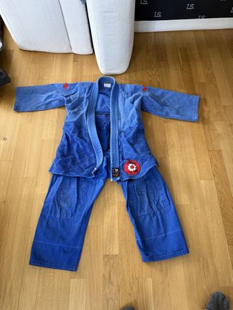 🥋Judo Karate Anzug Blau 140