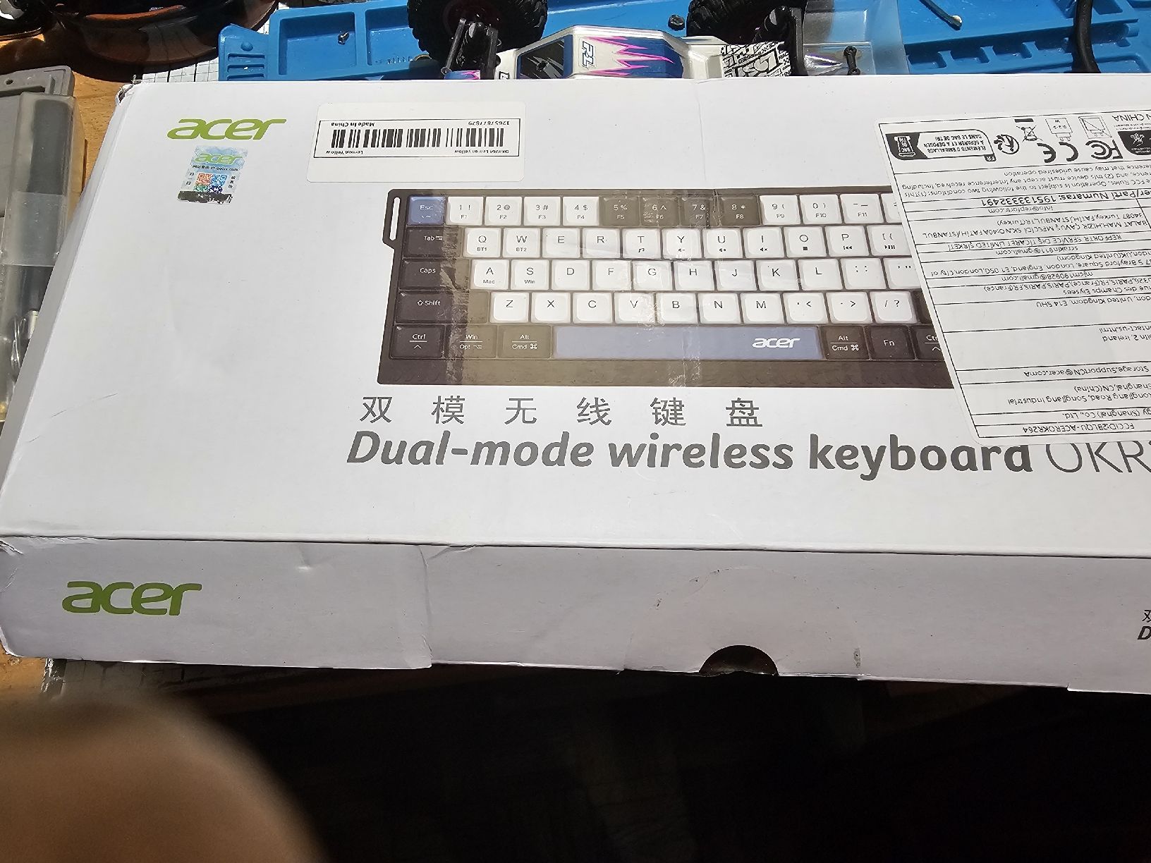 Acer Tastiere: Clavier sans fil ACER Dual-mode – Nuovo e nell'imballaggio originale da Lausanne venduto da Digital888 1