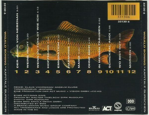 CDs: Wigald Boning CD Kapitale Burschen – D'occasion à St. Margarethen TG par ursk10