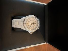 Chanel J12 watch white ceramic