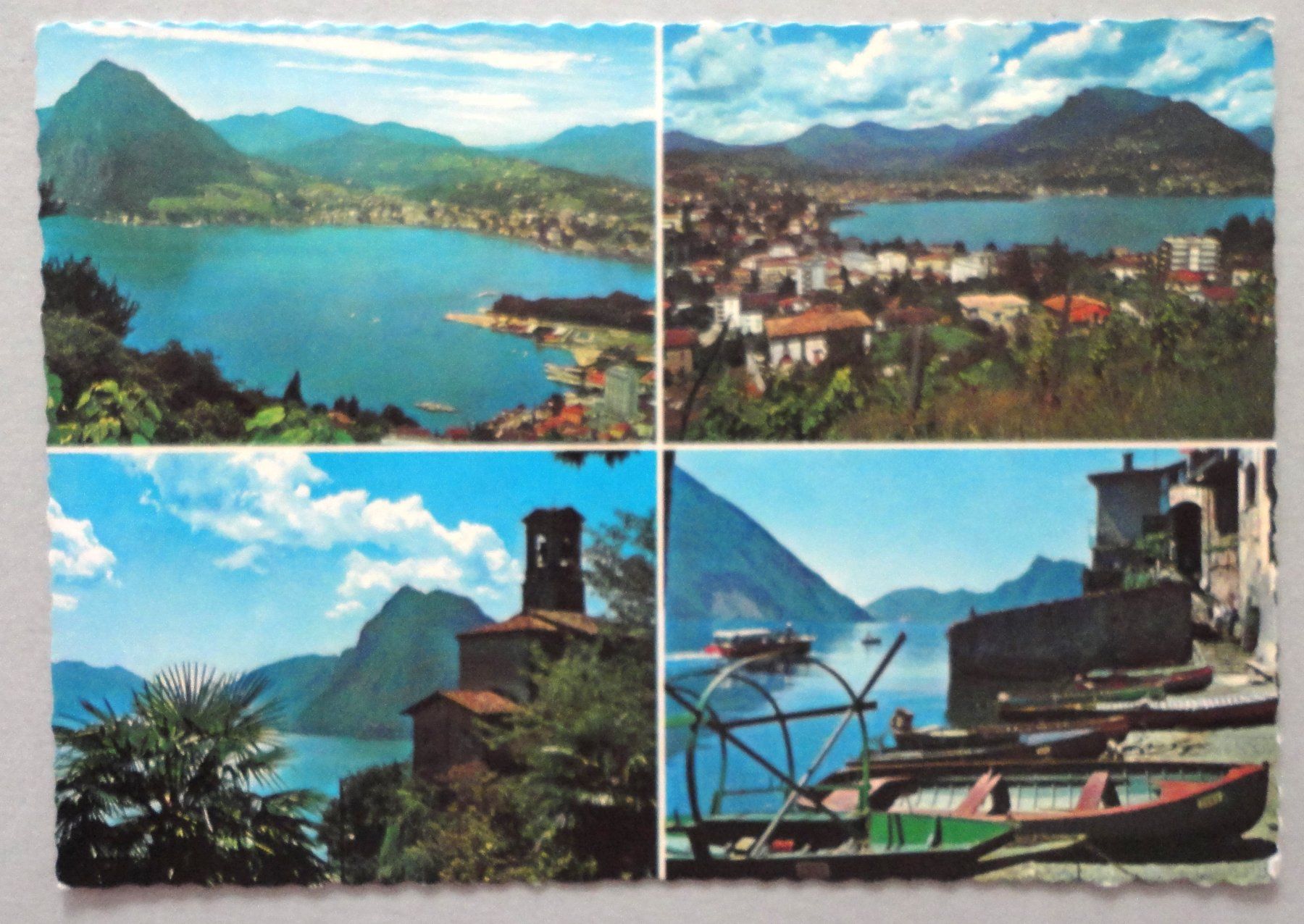 Cartoline postali: Lago di Lugano – Usato da Fétigny venduto da Billy2miny