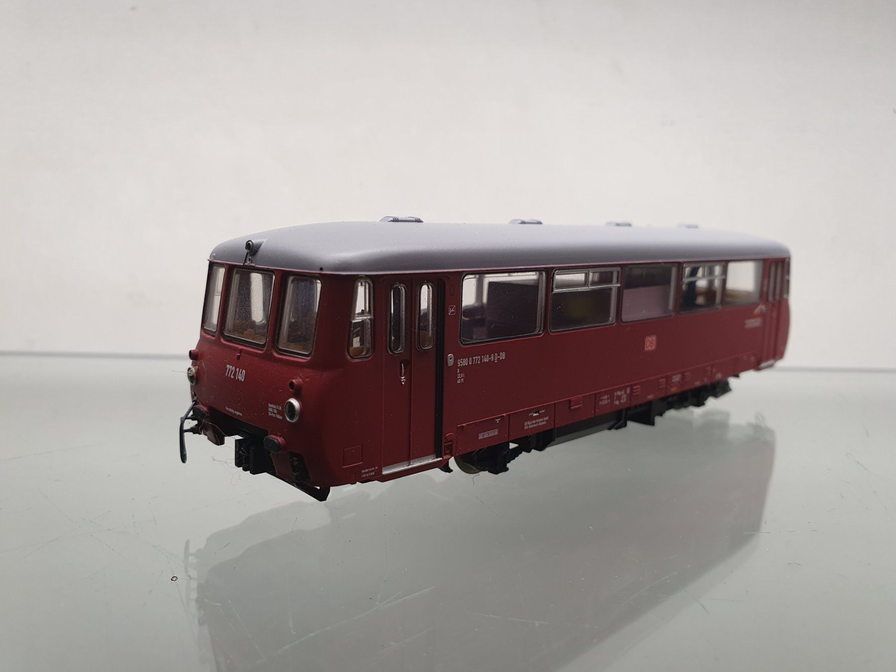 Brawa Modellini di ferrovie: BRAWA:DC: SCHIENENBUS ROT 44128 OVP – Usato da Biglen venduto da taunus82 3