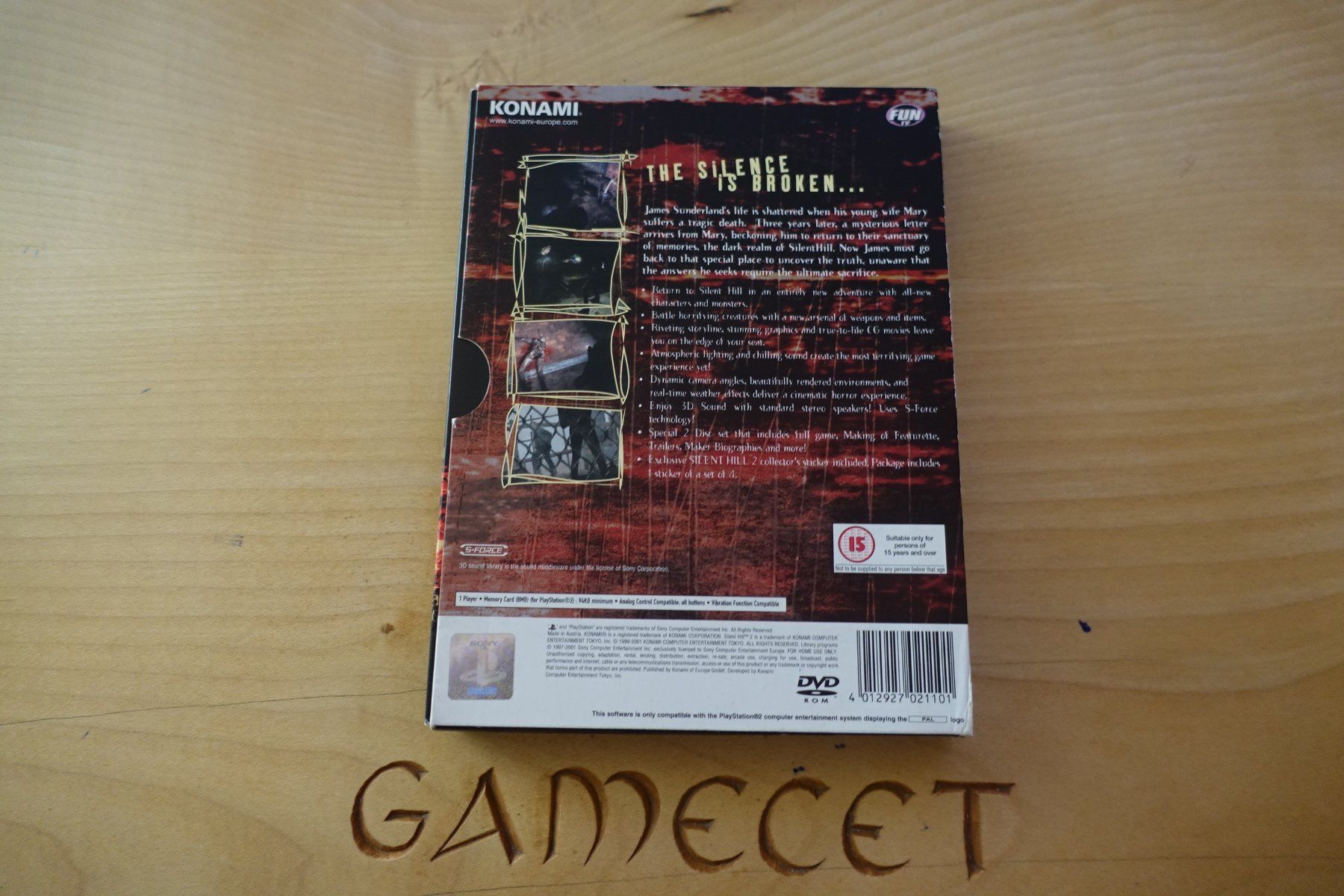 Sony Spiele: Silent Hill 2 in der Kartonbox - UK-Version – Gebraucht aus Steinach von Gamecet 2