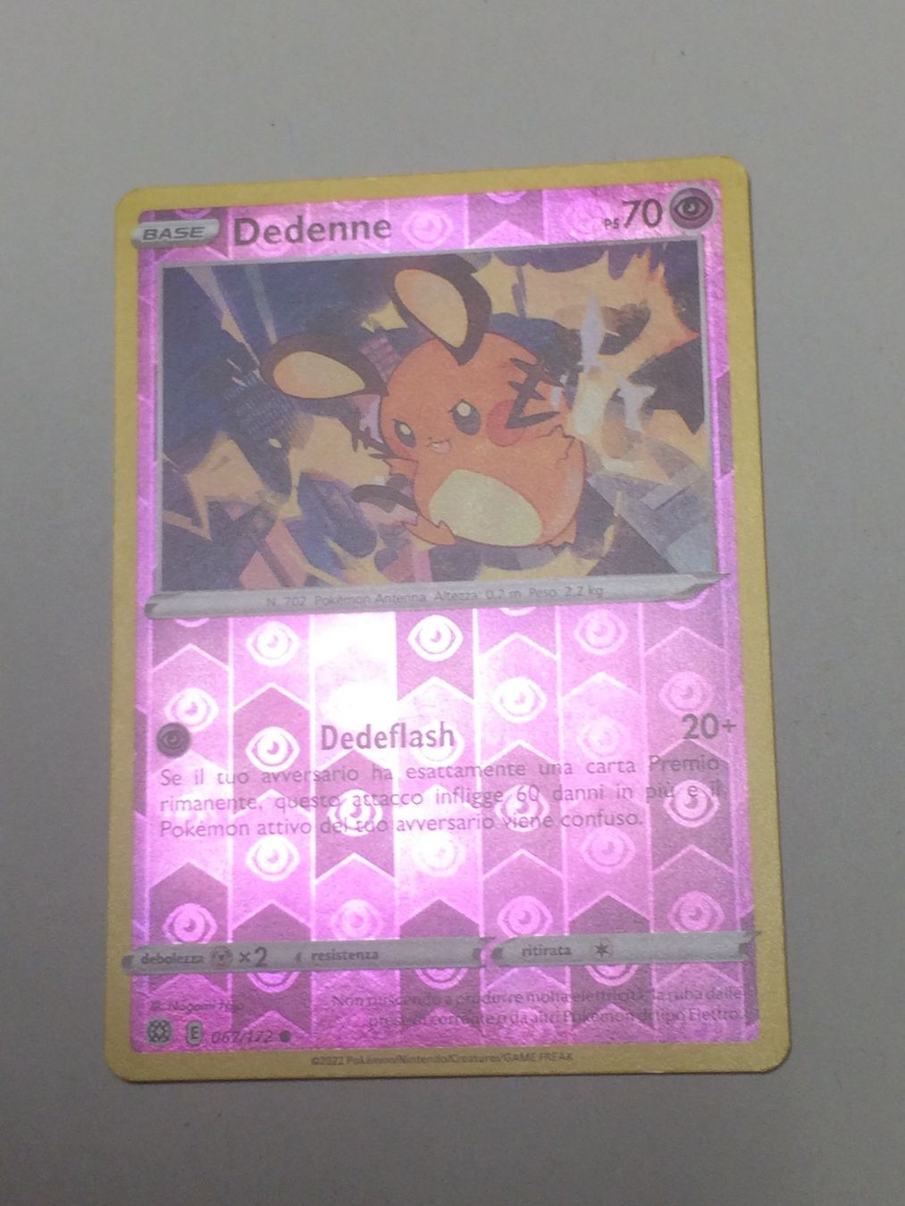 Pokémon Carte collezionabili: TCG POKEMON Astri Lucenti BRS 067/172 DEDENNE HOLO Reverse – Nuovo (secondo la descrizione) da Vezia venduto da Aquarius_Age 1