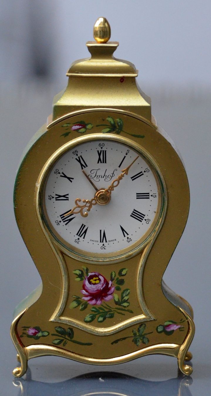 Imhof Orologi da terra & Orologi da parete: ImHof Mini-Pendeluhr / mini-pendule – Usato da Collonges venduto da arashee 1
