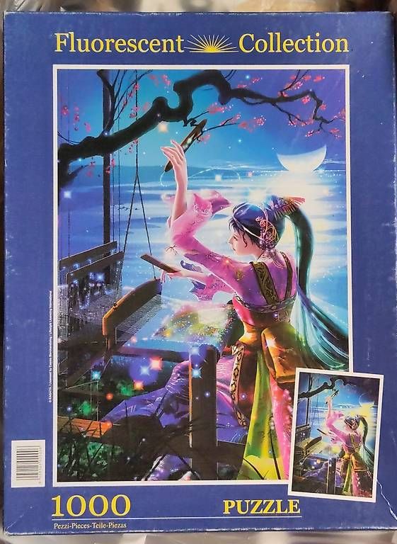 Puzzle: Puzzle 1000 Teile: "Vega", Fluorescent Collection Clementoni – Usato da Zug venduto da dom_j2s6