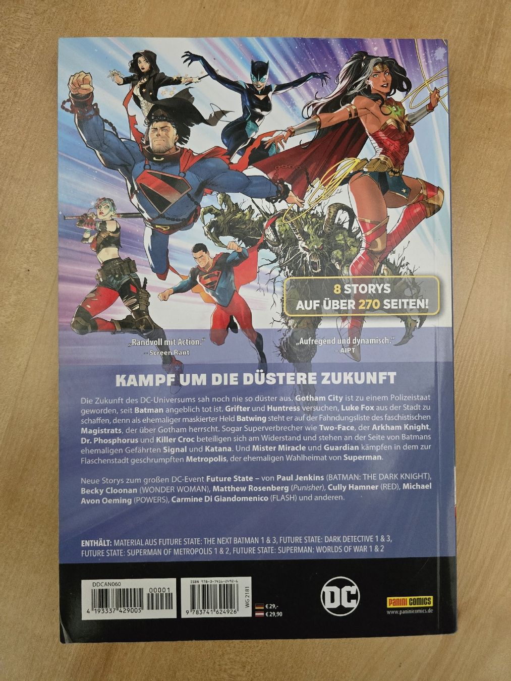 BD: DC Future State Megaband Comic vg Condition novel graphic – D'occasion à Zürich par hea_sxv7 1