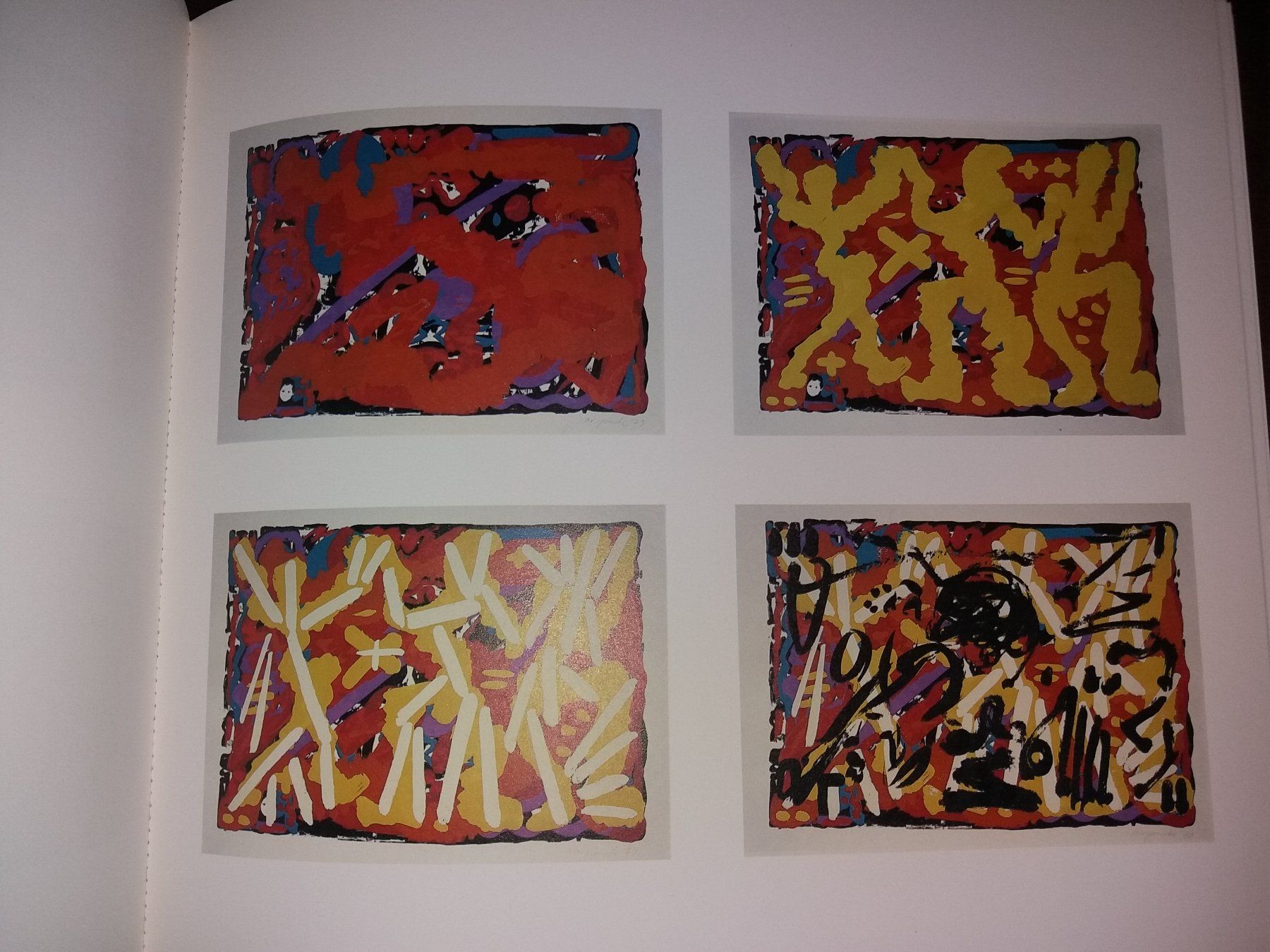 Bücher: KUNSTKLASSIKER A. R. Penck ost west GRAPHIK – Gebraucht aus Welschenrohr von Regool 5