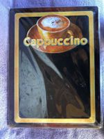 Cappuccino notiz tafel menu deko küche