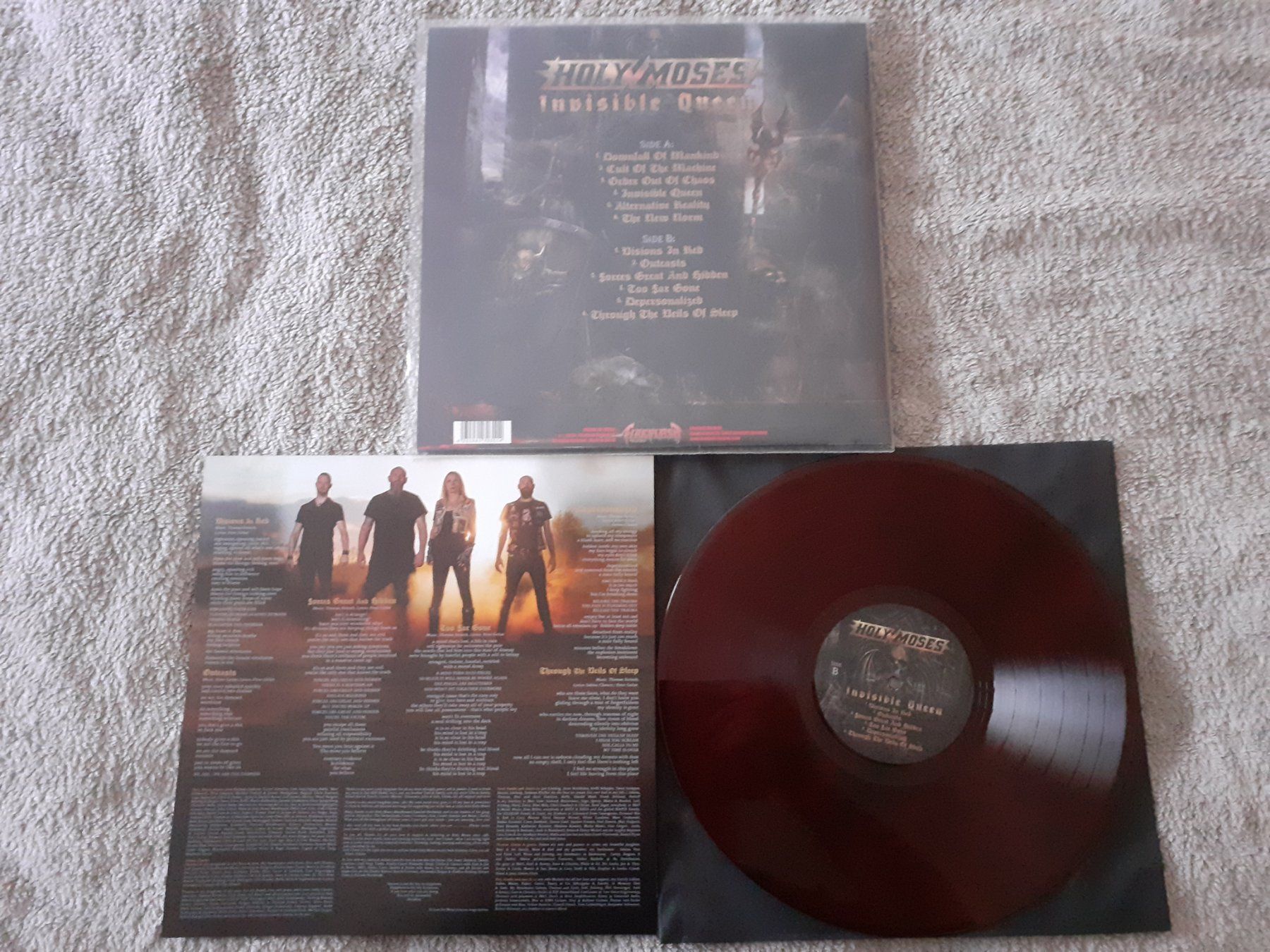 Schallplatten: Holy Moses – Invisible Queen – Gebraucht aus Liebefeld von type013 1