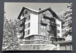 Wengen Chalet Soldanella/ Fotokarte ca 1960