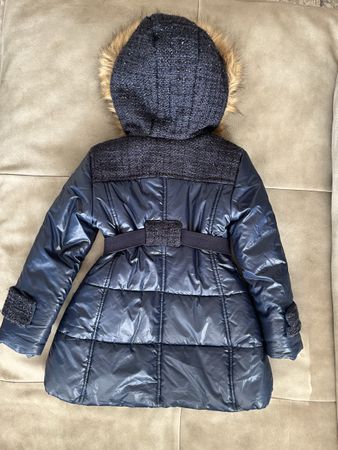 Winter Jacke, Monnalisa, Grösse 4, Top Zustand!