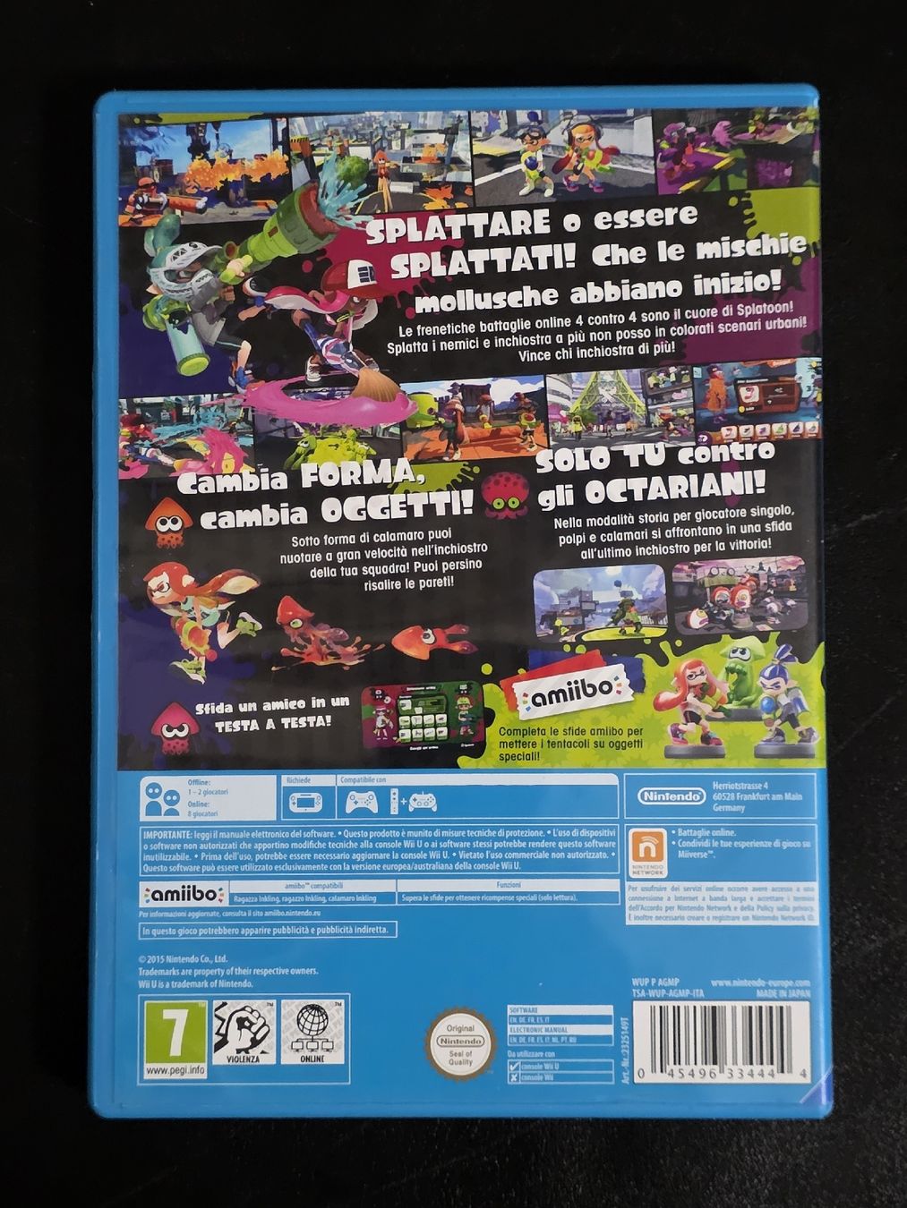 Giochi: SPLATOON | WII U – Usato da Bellinzona venduto da egemon 1