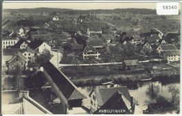 Andelfingen - Dorfansicht mit Brücke