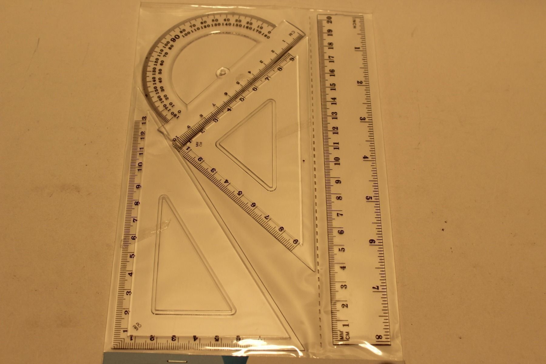 Sonstiges Schreiben & Zeichnen: Lineal Set 4-teilig – Neu und originalverpackt aus Fehraltorf von haefens 3