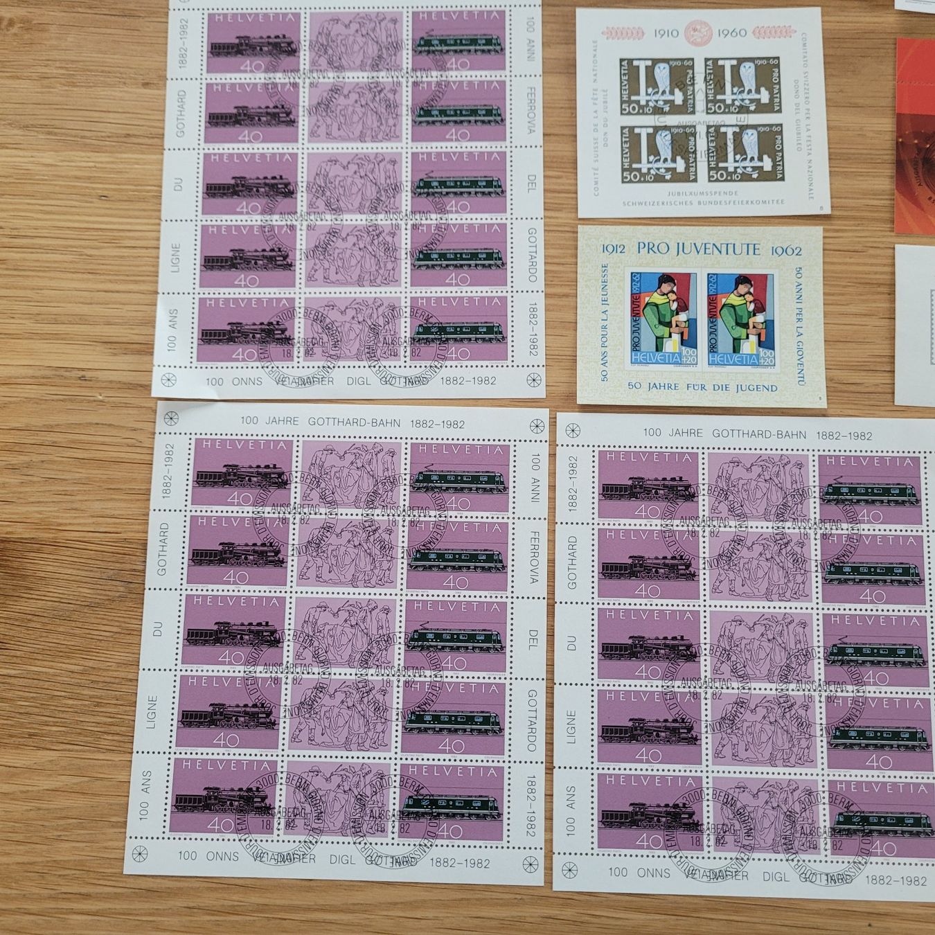 Tutti i francobolli: Lot Blocks-feuillet – Usato da Biel/Bienne venduto da Destockweb 6