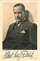 Karl Ludwig Diehl 1896-1958 Autogramm Vintage Foto 9x14cm