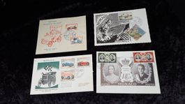 4 Postkarten von Monaco
