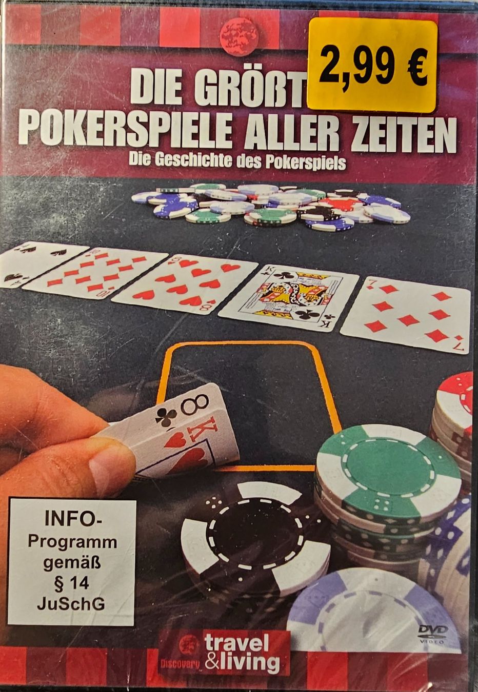 Tous les DVDs: Die grössten Pokerspiele aller Zeiten – Neuf avec emballage d'origine à Wahlen b. Laufen par Cg10