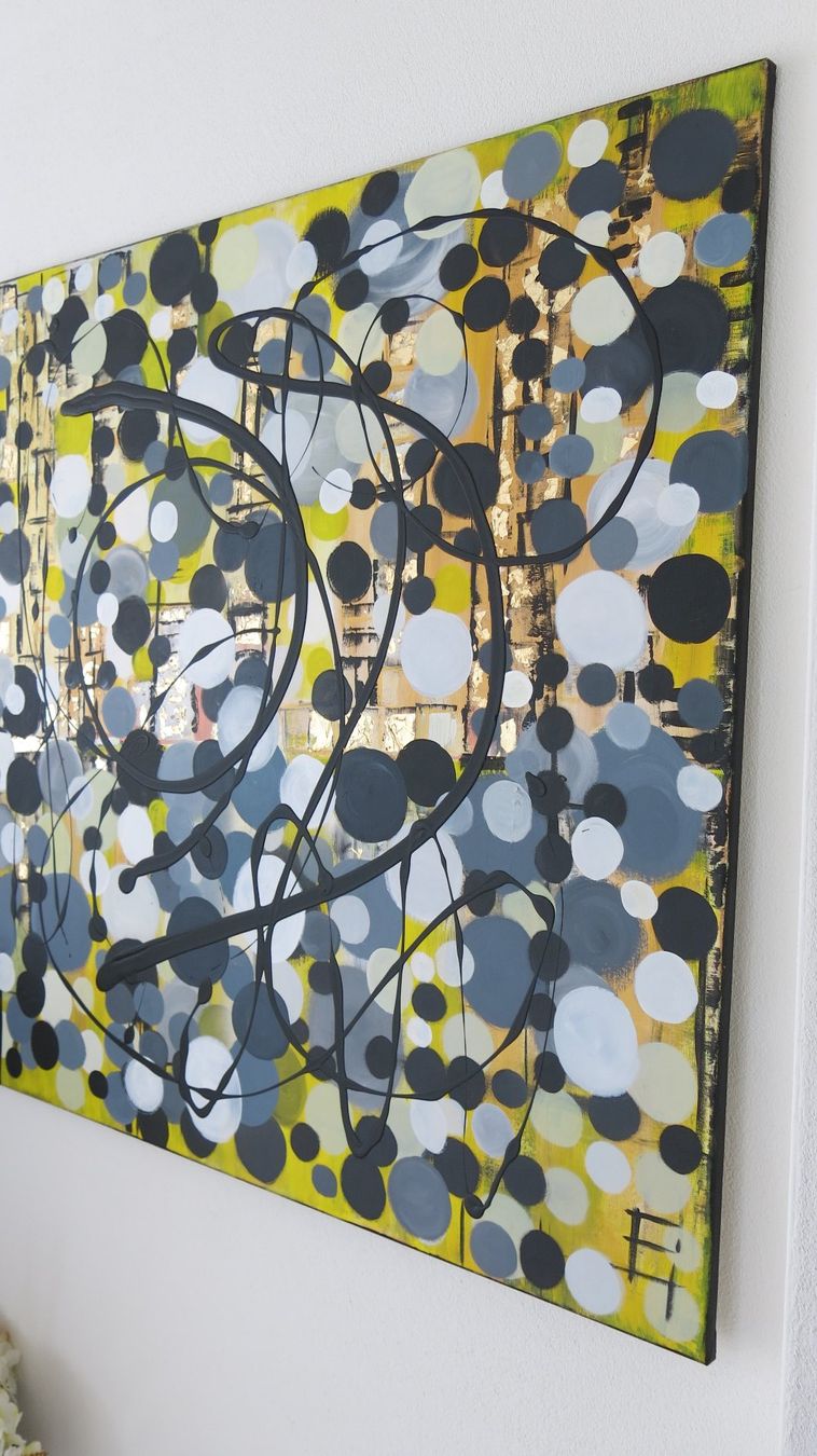 Dipinti: Extravagantes Bild (Unikat) – Nuovo e nell'imballaggio originale da Lachen SZ venduto da artbyblondangel 3