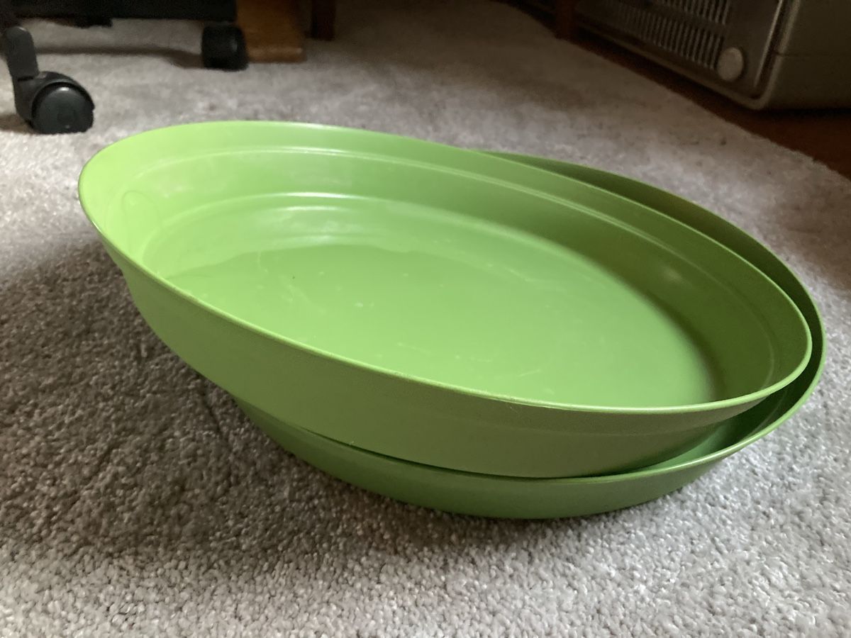 Vasi per fiori: 2 grandes soucoupes pour pots de fleurs – Nuovo e nell'imballaggio originale da Ardon venduto da hel_2sxp 1