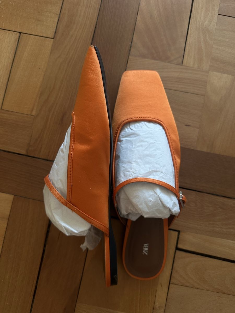Scarpe da donna: Zara Slides orange – Usato da Zürich venduto da Haafaadjdhssjsj 2