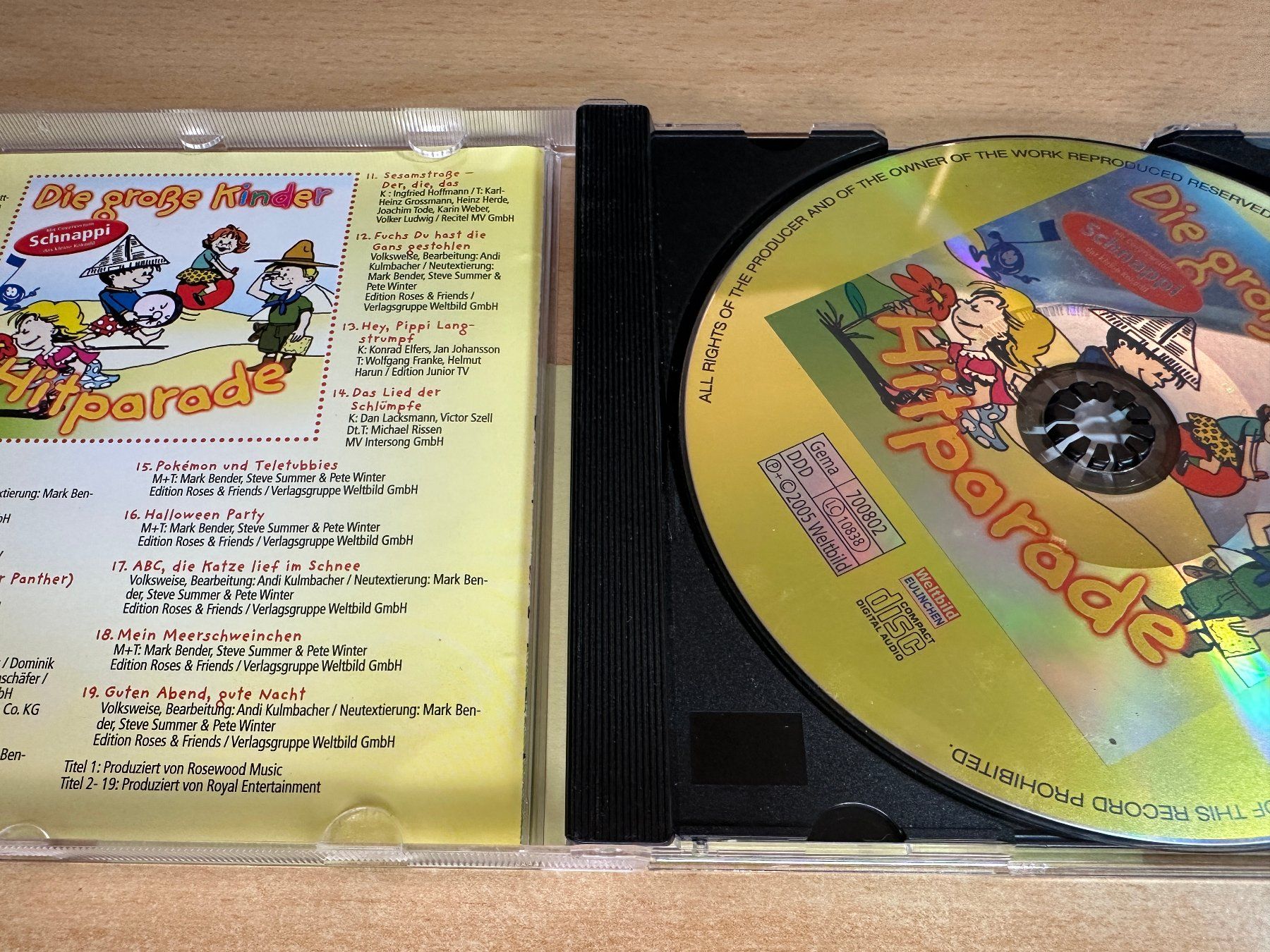 CD: A4 Various - Die große Kinder Hitparade – Usato da Rikon im Tösstal venduto da Alpenmutz 2