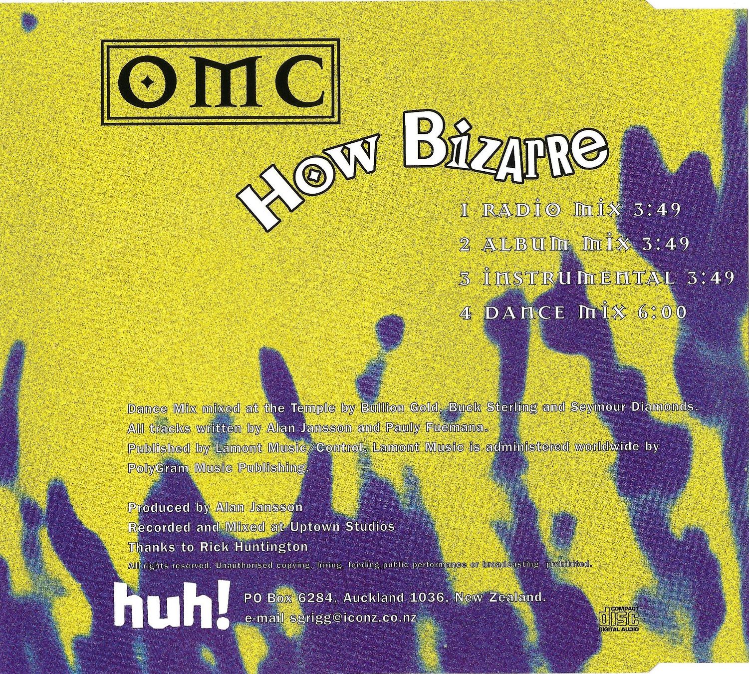 CD: OMC - How Bizarre - Hit der 90er! – Usato da Steinhausen venduto da rasuni 2