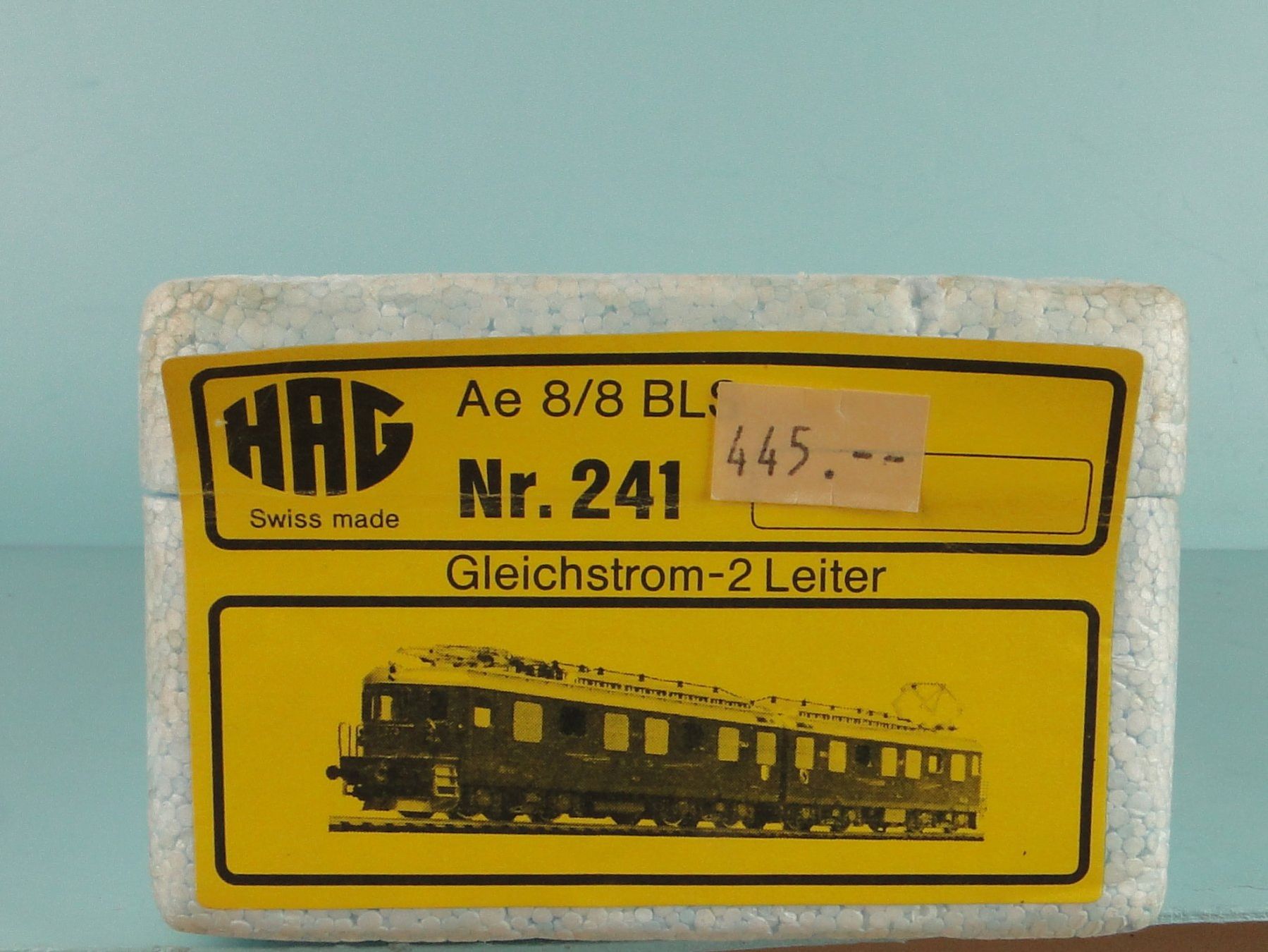 Hag Modellini di ferrovie: HAG 241 BLS Ae 8/8 Gleichstrom – Usato da Bülach venduto da cann11 1