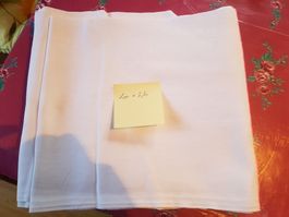 Tischtuch weiss 1m×2m10