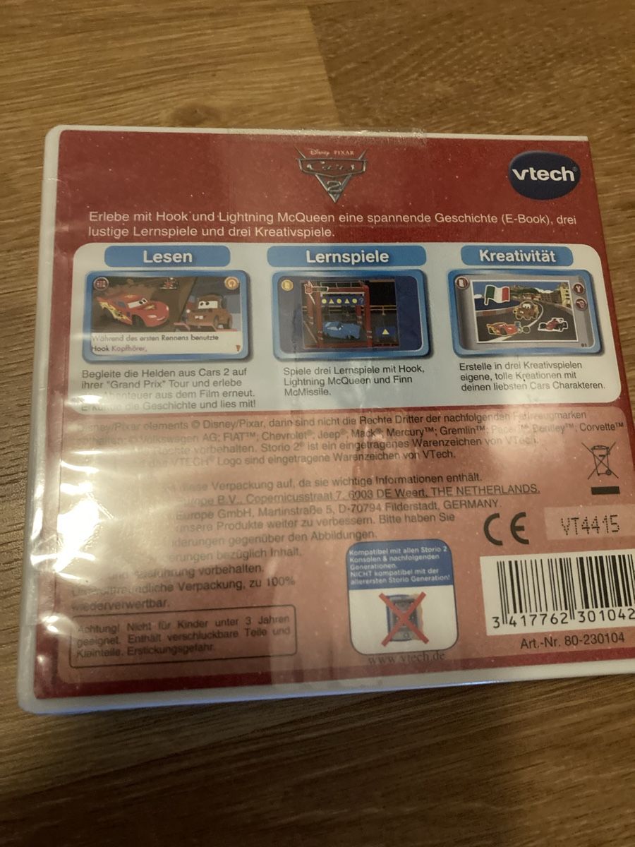Giochi: Storio 2 Cars – Nuovo e nell'imballaggio originale da Emmenbrücke venduto da JJ_89 1