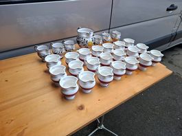 grosses Set aus traditionellen Tessiner Keramik Boccalini