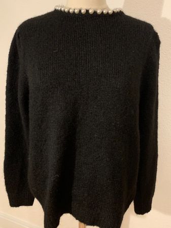Kilky Damen Strickpullover, Gr. TU, Schwarz, NEU