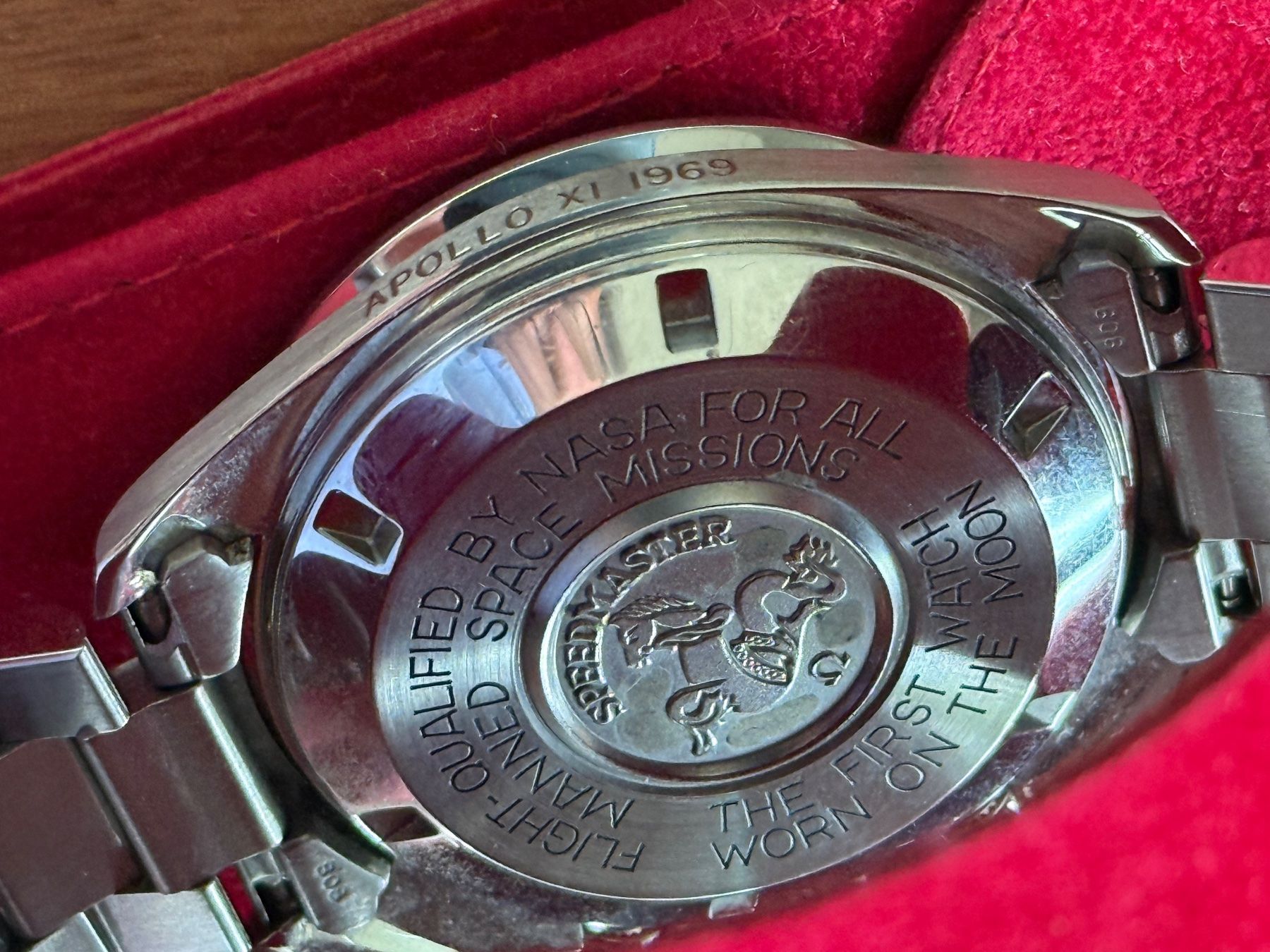 Omega Orologi: OMEGA Speedmaster Professional moonwatch 20th Anniversary – Usato da Zürich venduto da Rolexfriend 4