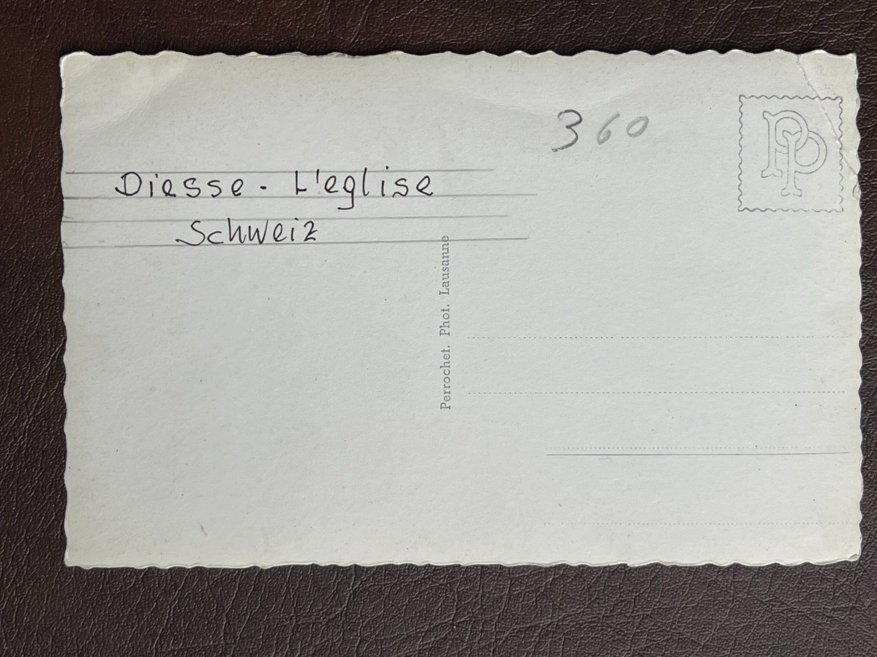 Cartes postales: Diesse - l'Eglise – D'occasion à Steg VS par _vinci_ 1
