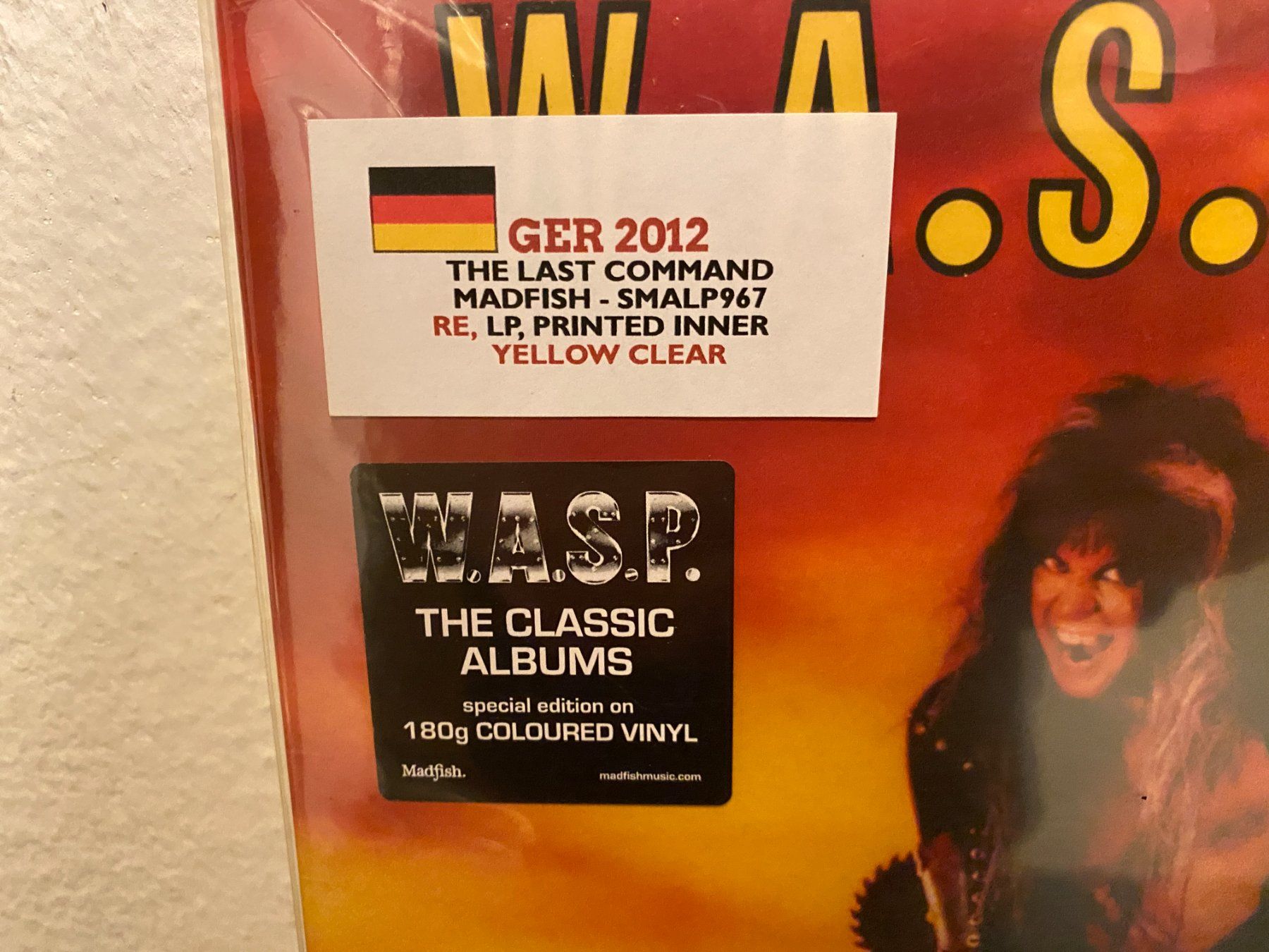 Dischi in vinile: W.A.S.P. - The Last Command LP (2012) – Nuovo (secondo la descrizione) da Basel venduto da VinylLover68 2