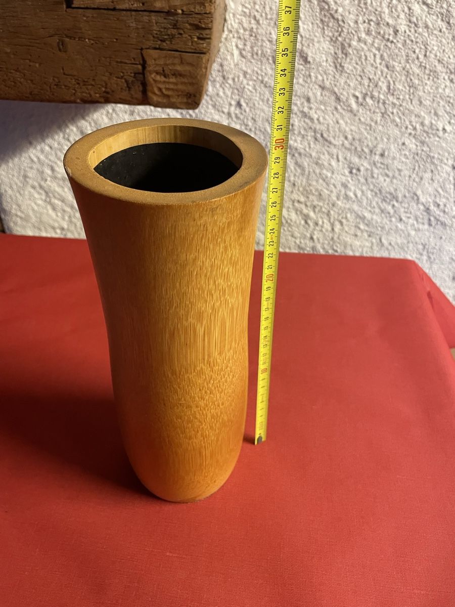 Vase & Récipients: Vase design en bambou, style thaïlande – D'occasion à Bure par Nono22x